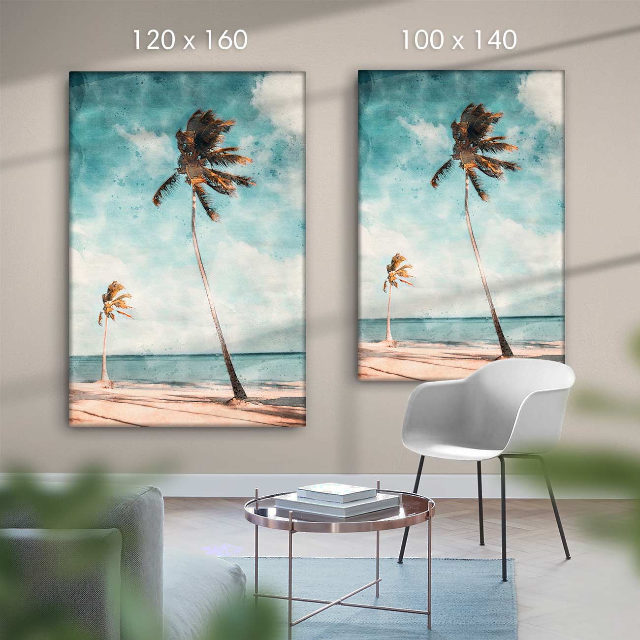 Strand mit Palme