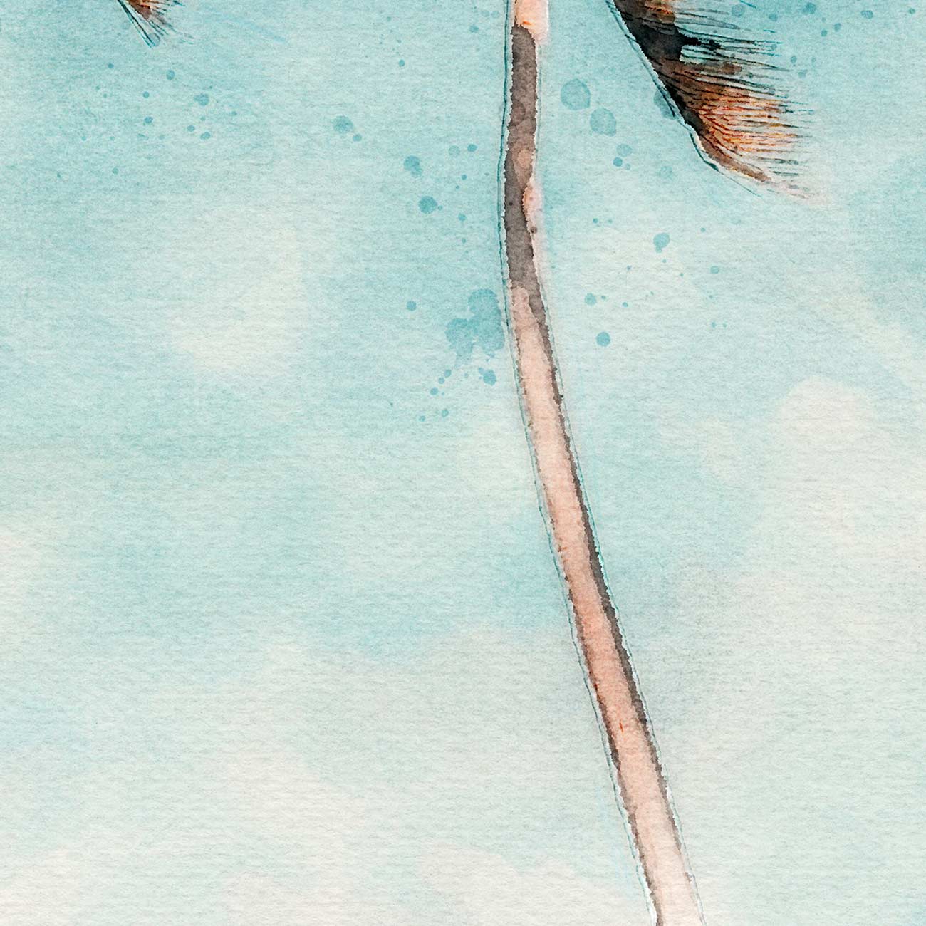 Strand mit Palme